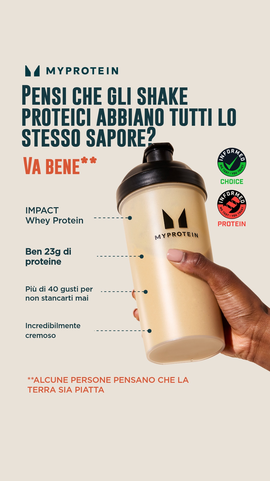 Myprotein Facebook ad