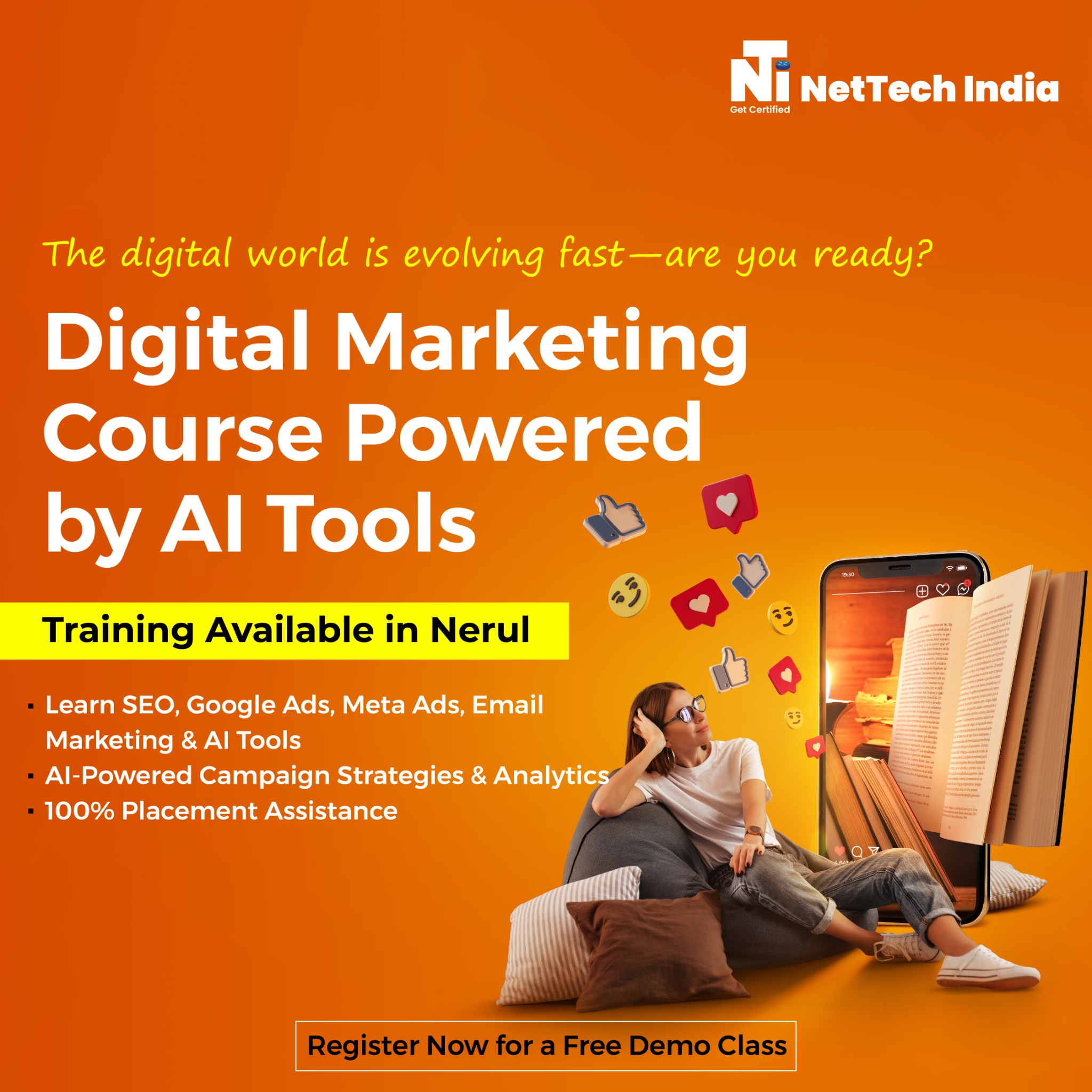 NetTech India Facebook ad