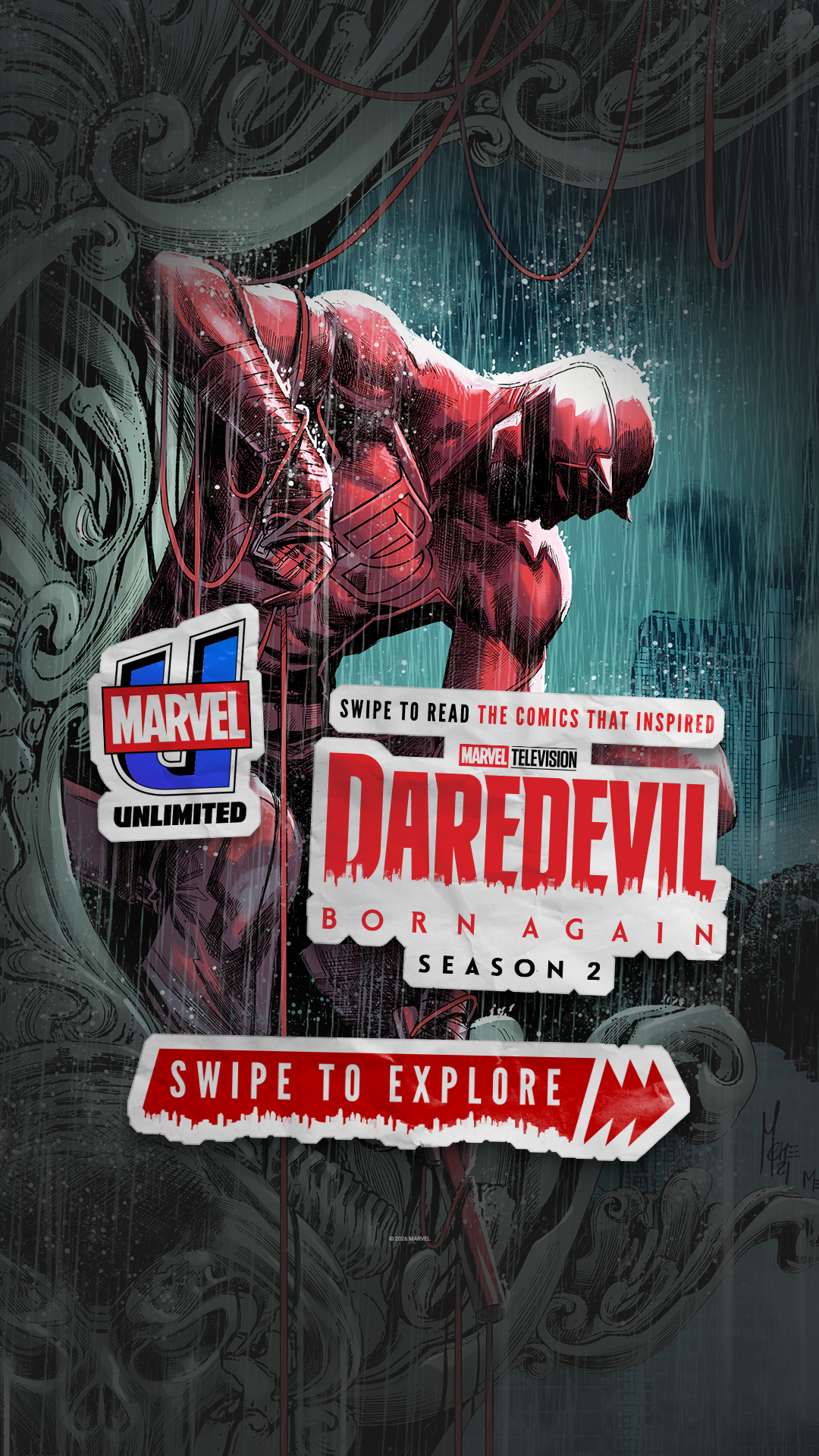 Marvel Facebook ad