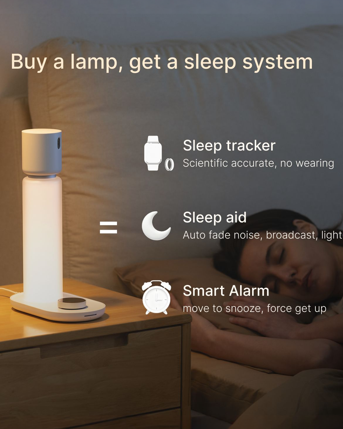 Sleepal.AI Facebook ad: Kickstarter 33% off, Save 150