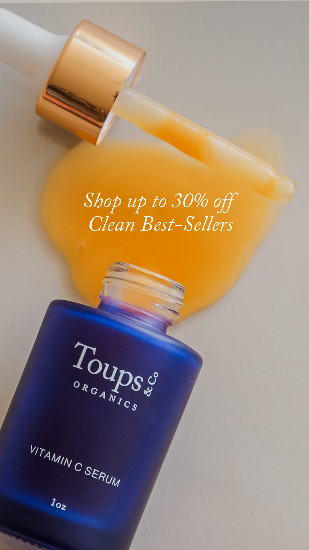 Toups and Co Organics Facebook ad