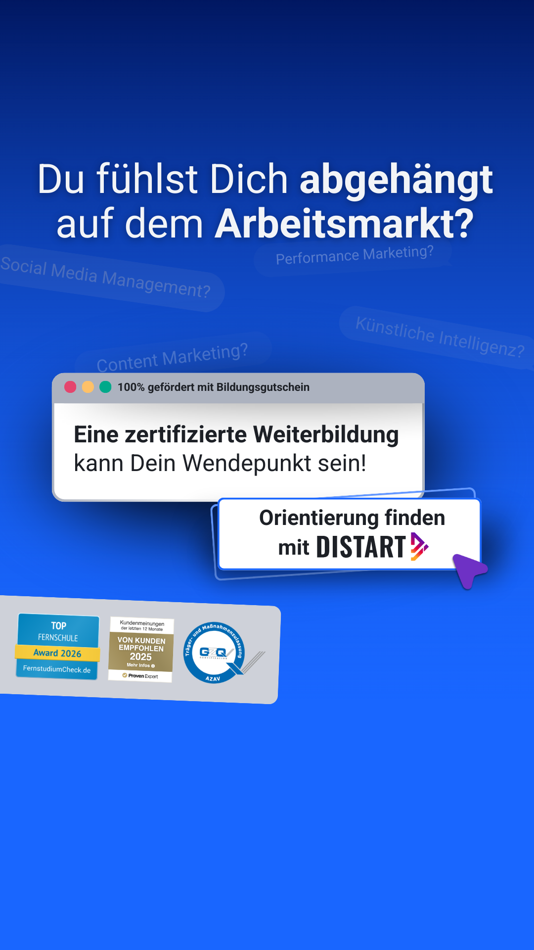 Distart Facebook ad