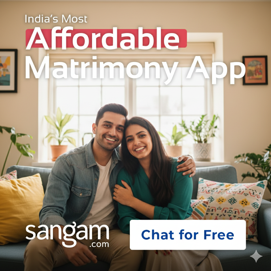 Sangam.com Facebook ad