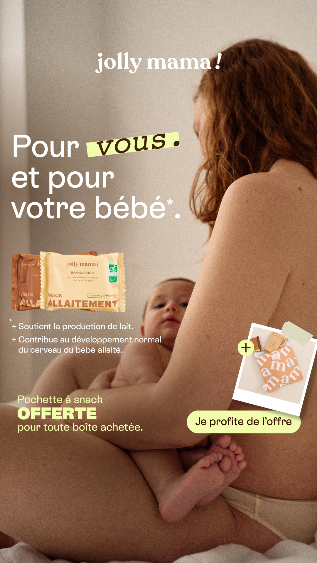Jolly Mama Facebook ad