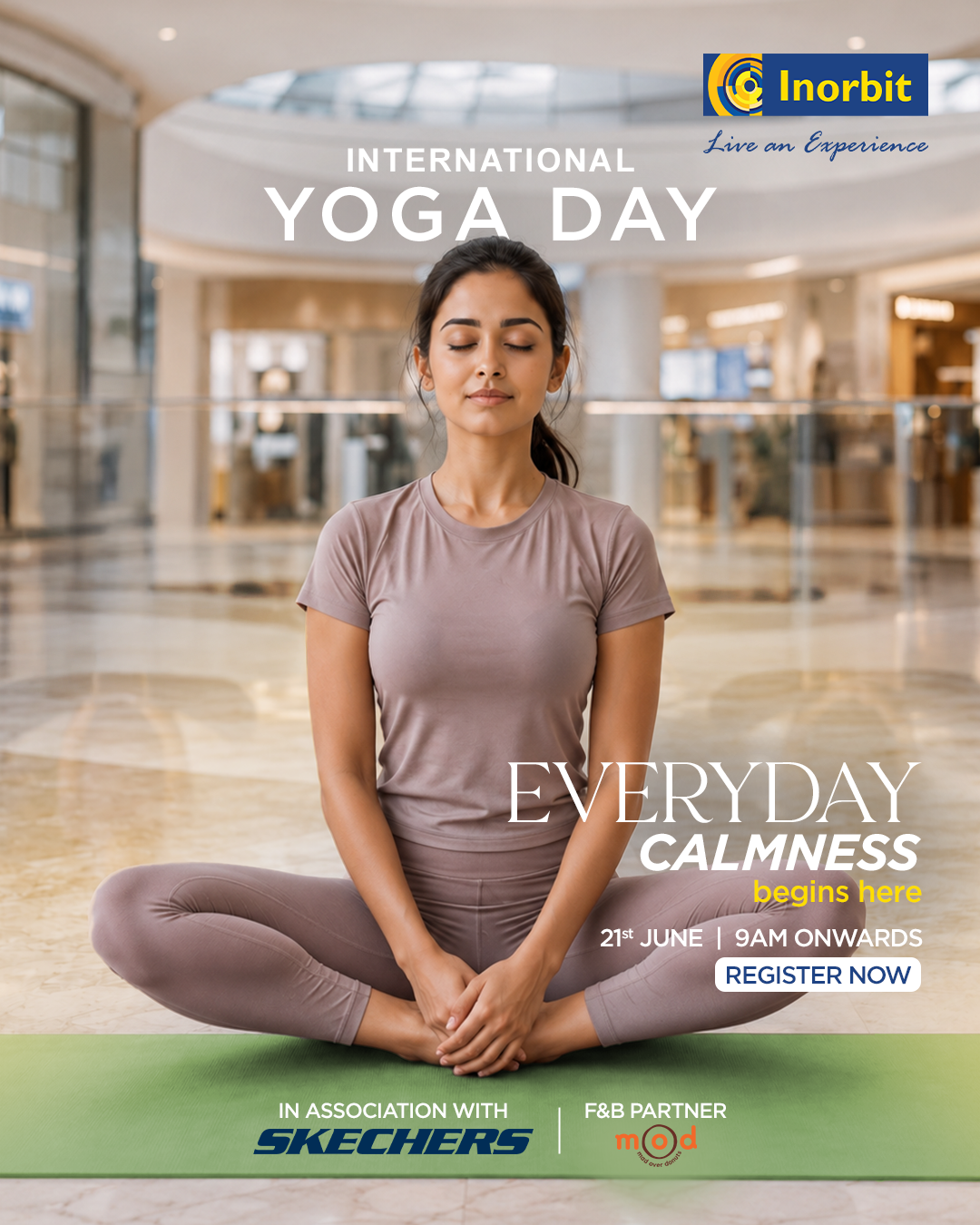 Inorbit Malad Facebook ad: Register Now