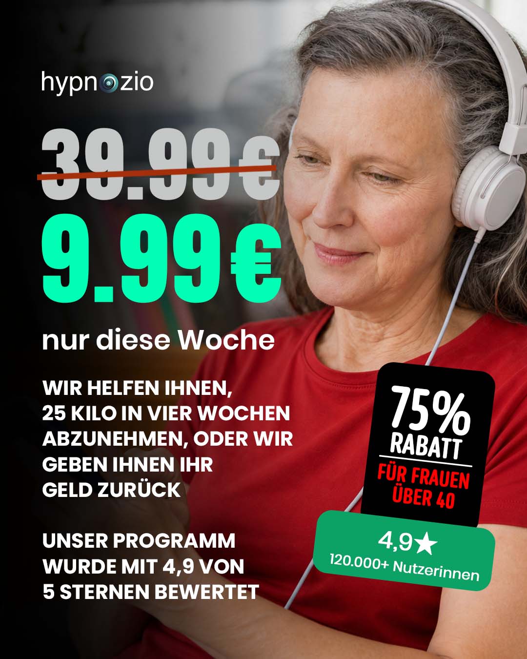 Hypnozio: power of hypnotherapy Facebook ad