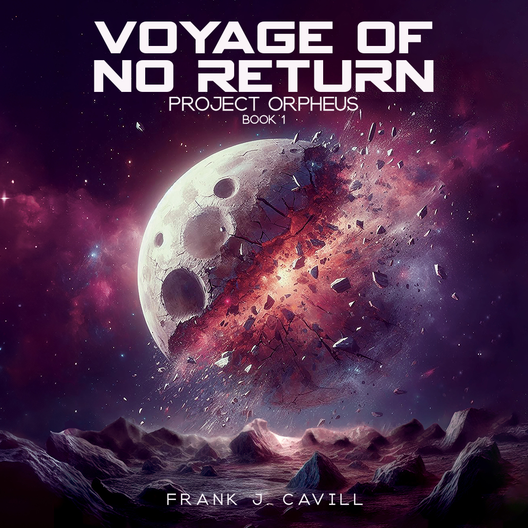Frank J. Cavill Author Facebook ad: A thrilling Sci-fi novel! Free in Kindle Unlimited!