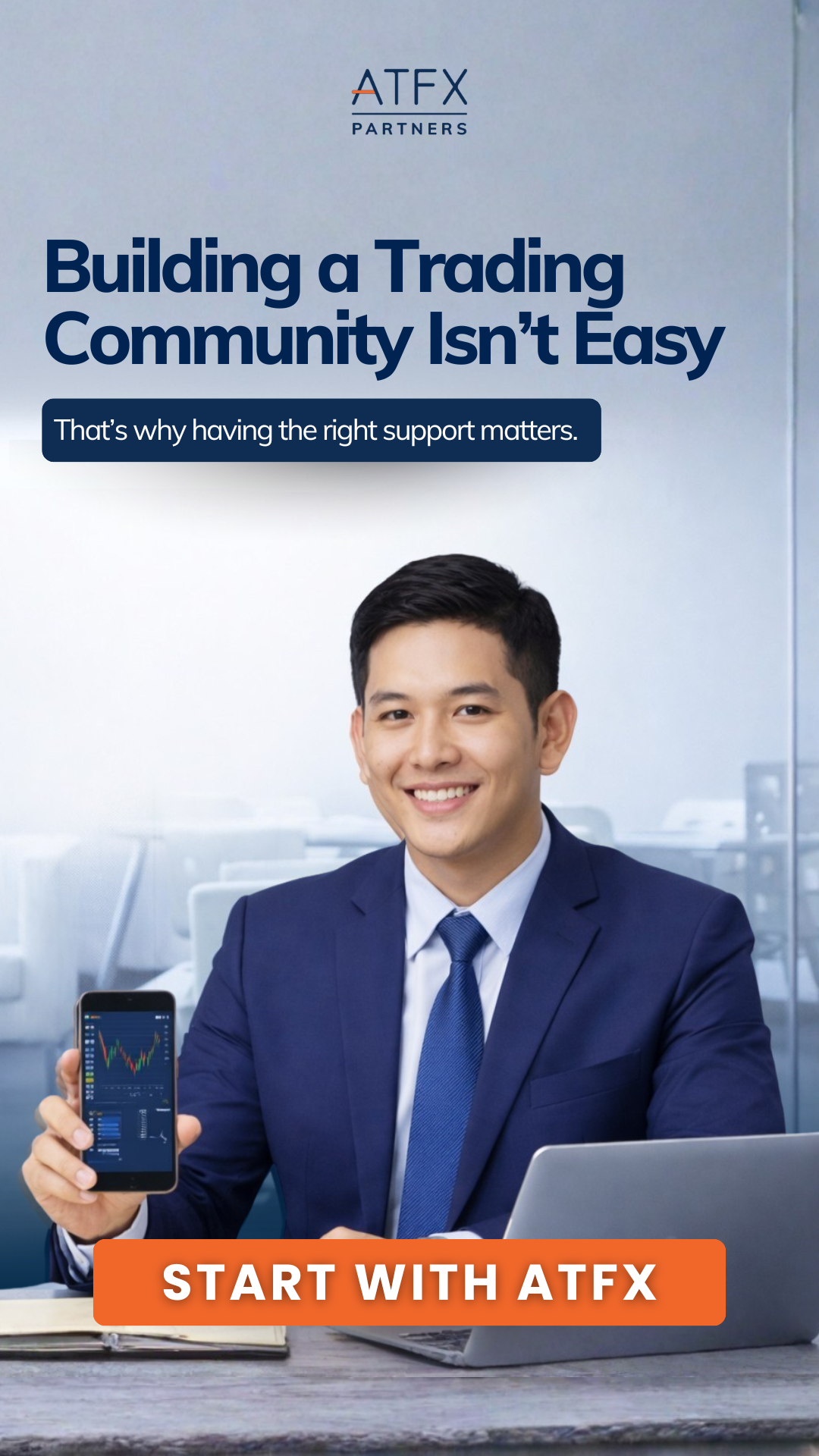 ATFX Community Partners Facebook ad