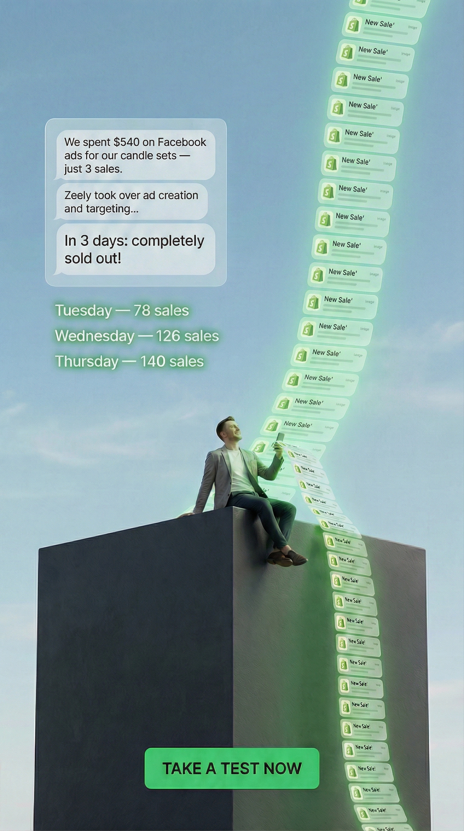 Zeely Facebook ad