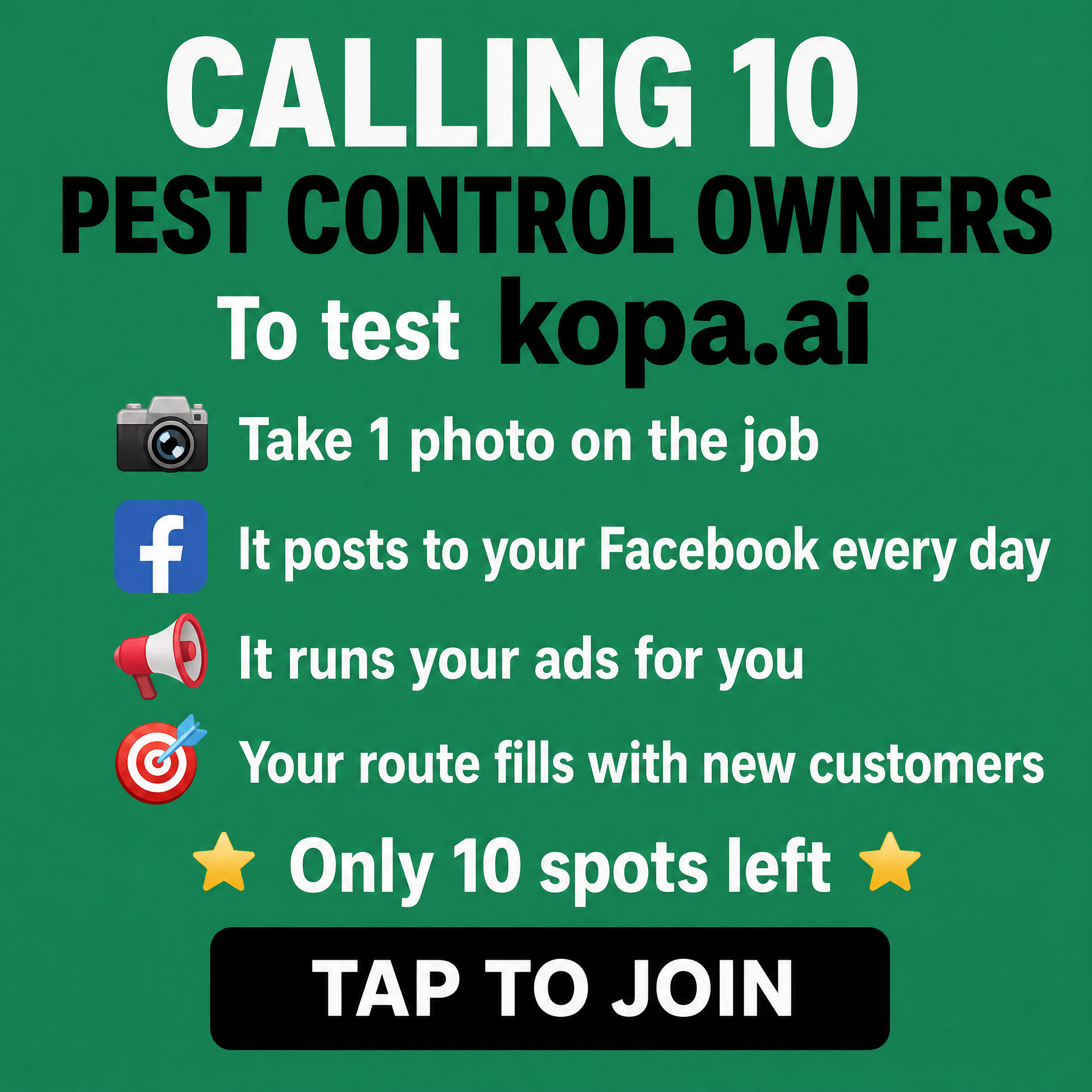 Michael Smith Facebook ad