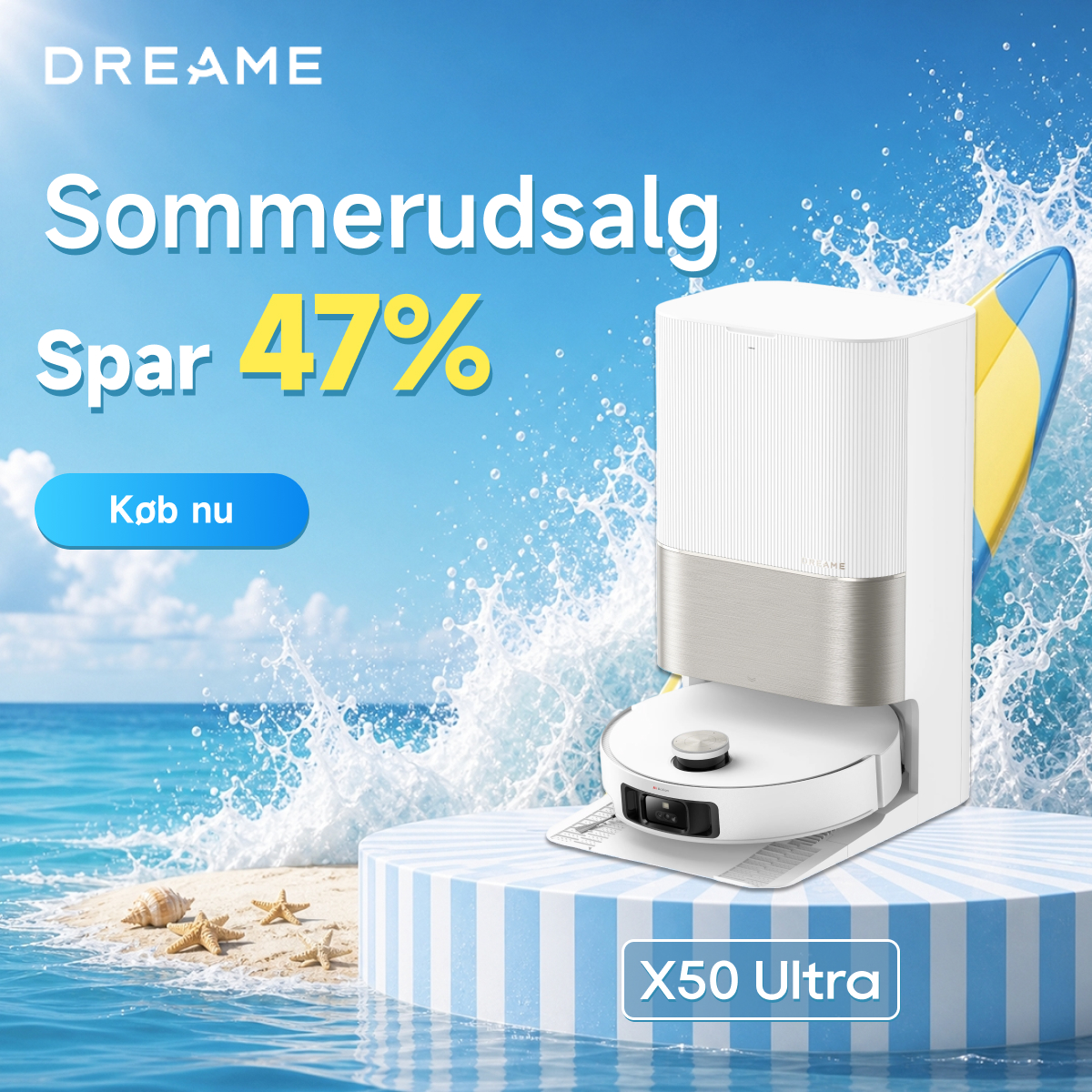 Dreame Store Nordics Facebook ad