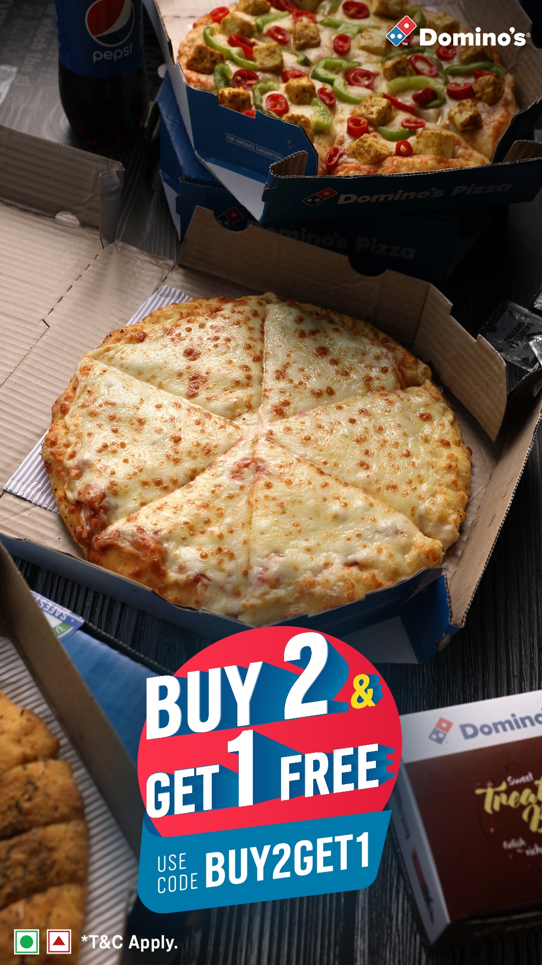 Domino's Pizza India Facebook ad
