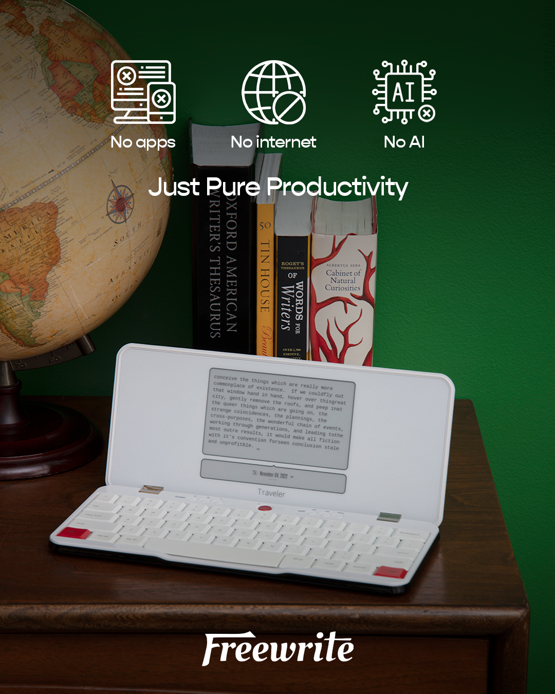 Freewrite Facebook ad from Jan 23, 2026