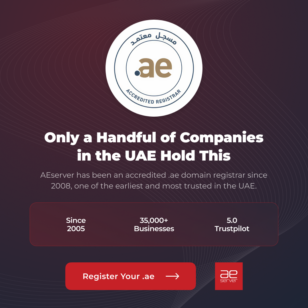 AEserver Facebook ad