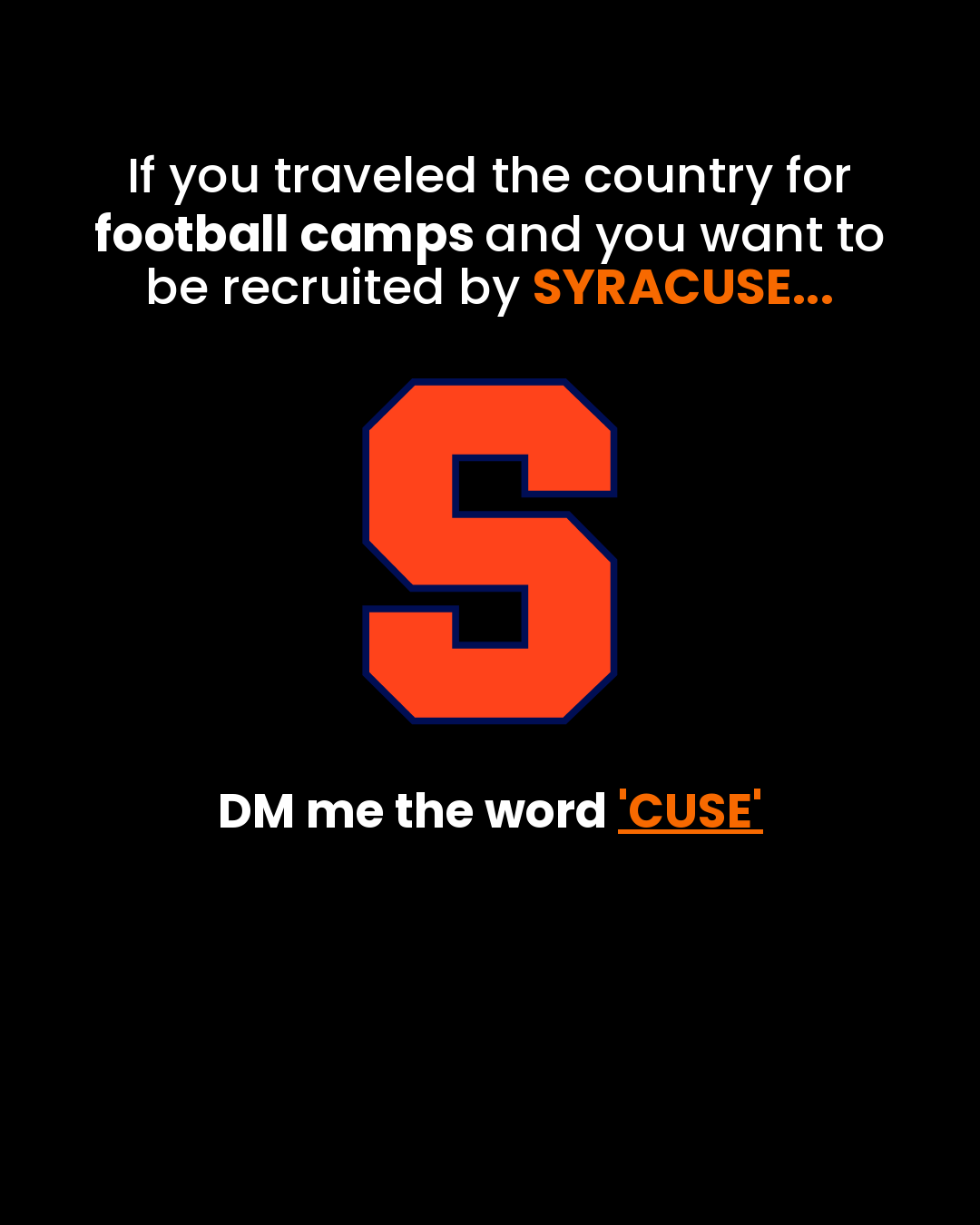 Athletes University Facebook ad