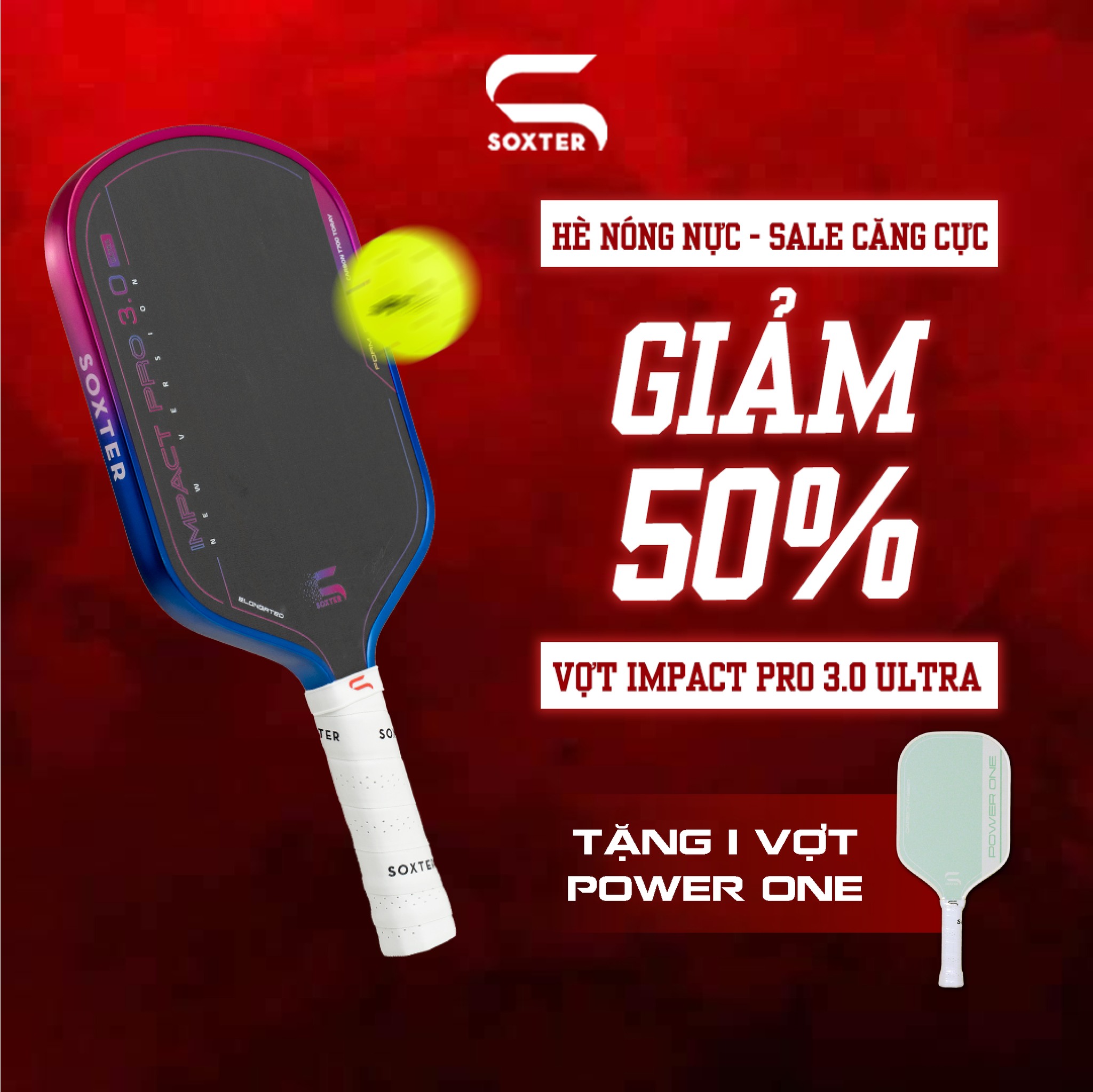 Soxter Pickleball - Chính Hãng Việt Nam Facebook ad: SIÊU SỐC CHƯA TỪNG CÓ SOXTER GIẢM 50%…