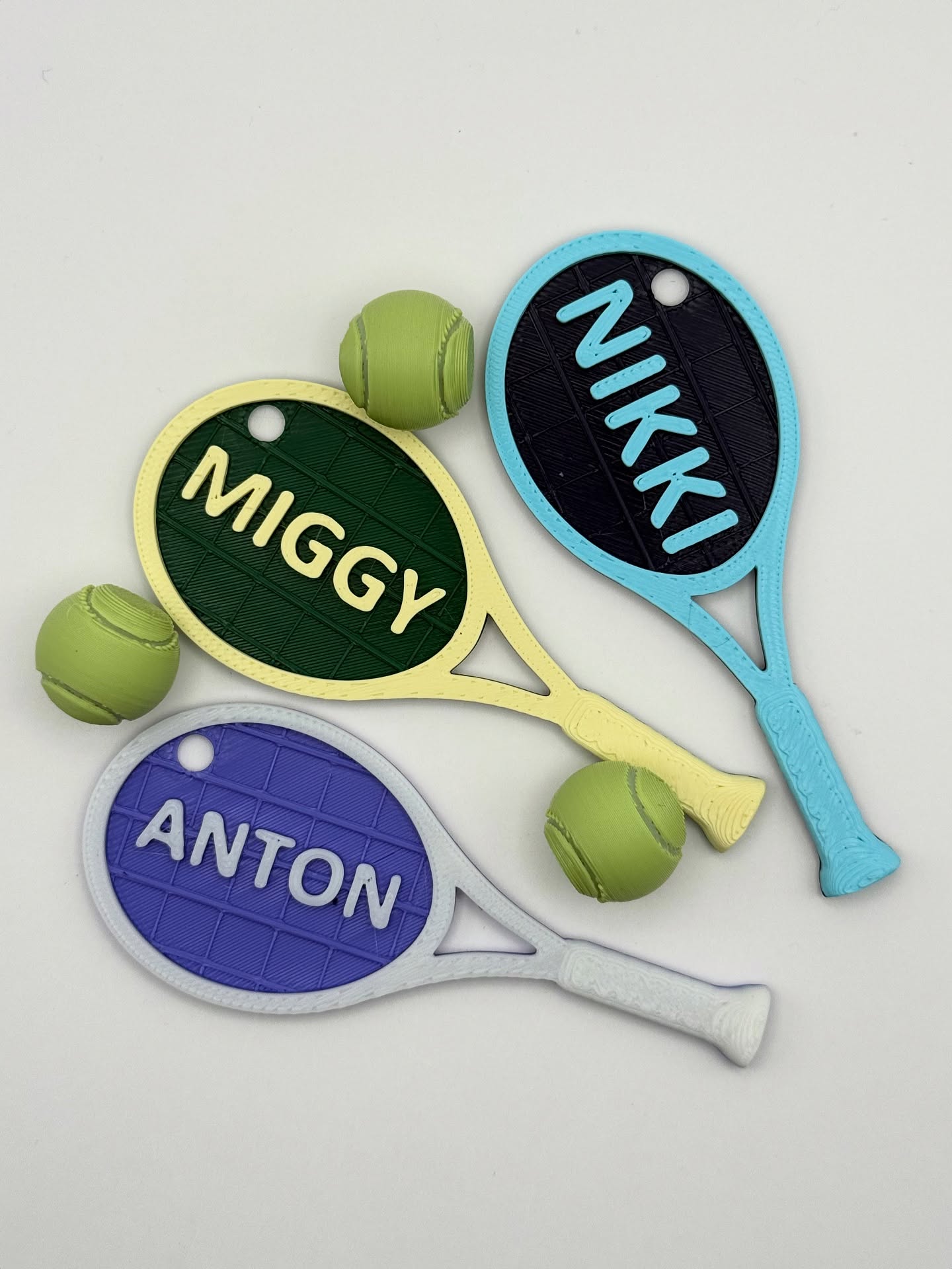 pdstudio.ph Facebook ad: our tennis keychains are ready to serve!