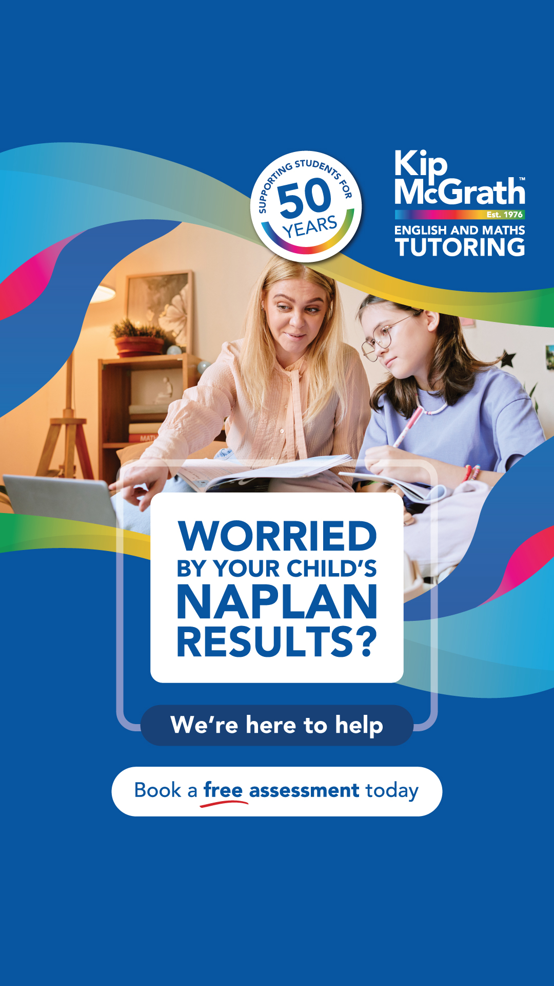Kip McGrath Education Centres Australia Facebook ad