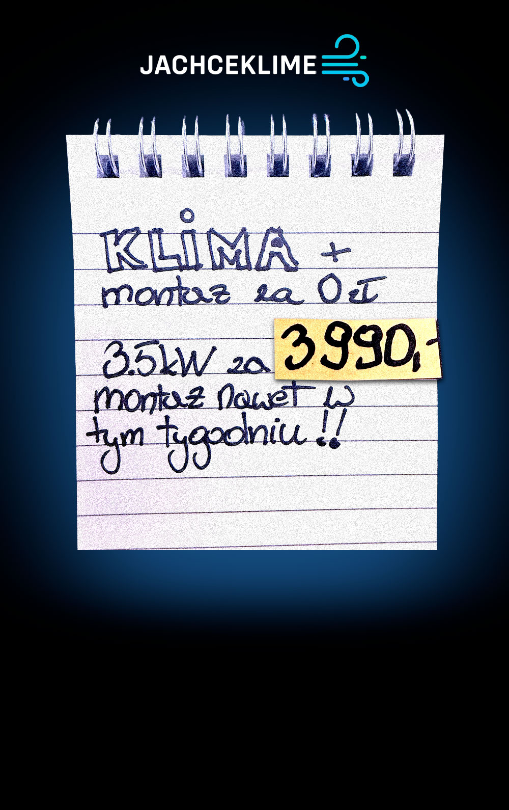 JCK - Ja chce klime ad creative