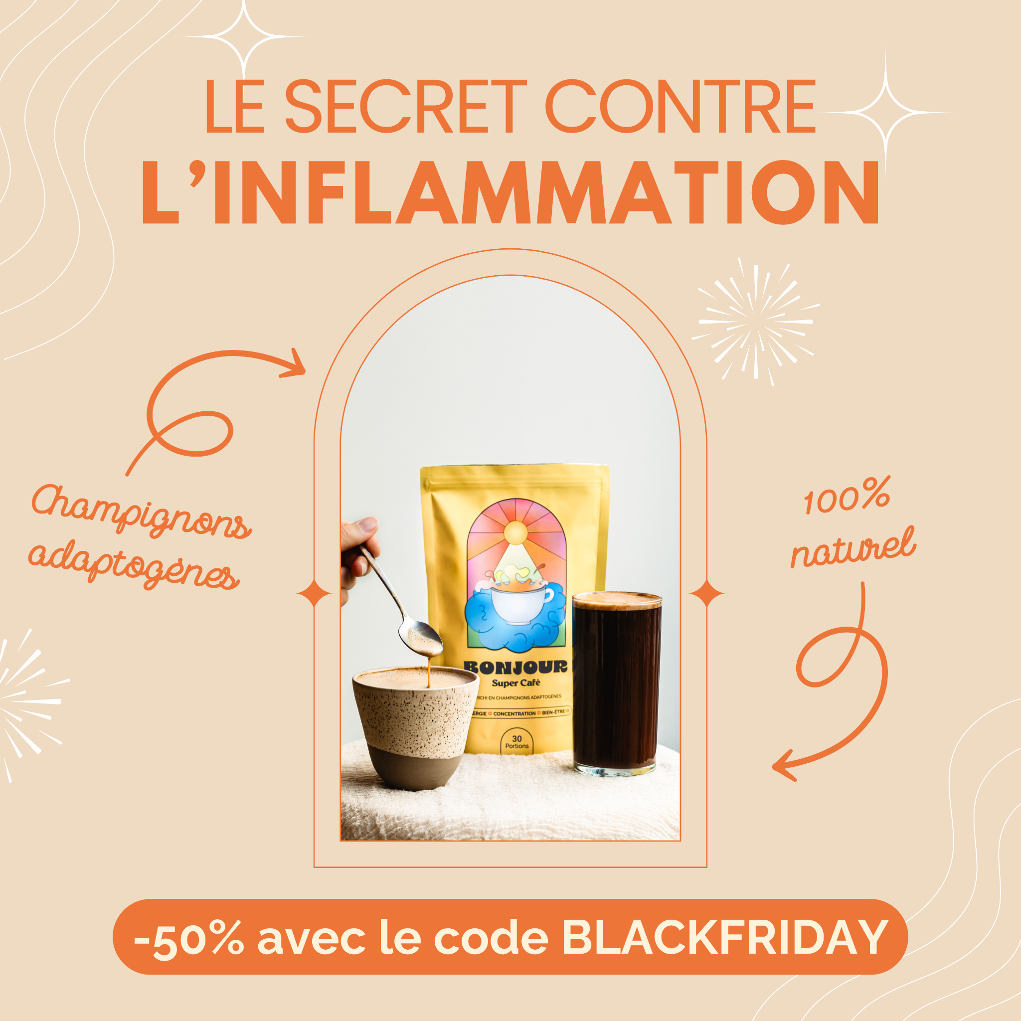 Bonjour Facebook ad