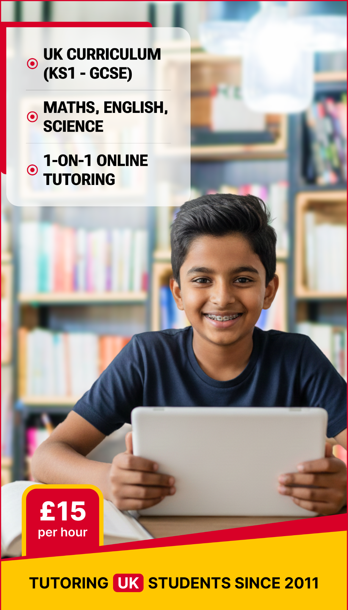 Jaya's Academy Facebook ad