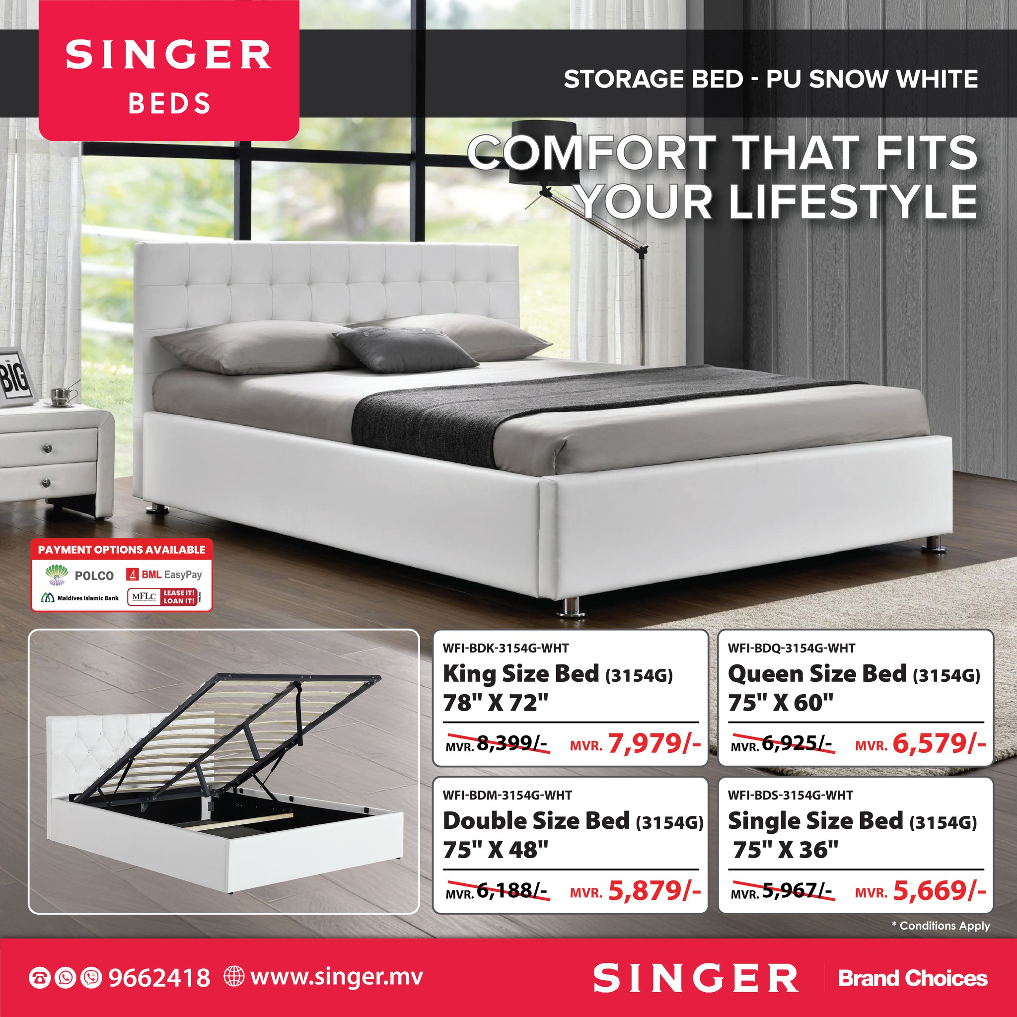 Singer.mv Facebook ad