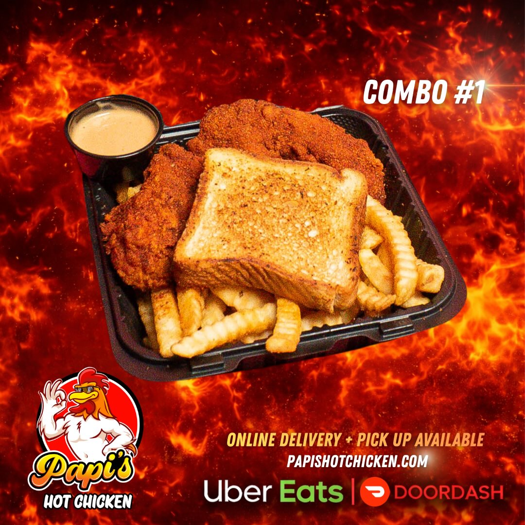 Papi’s Hot Chicken Facebook ad: Which one is your fave?