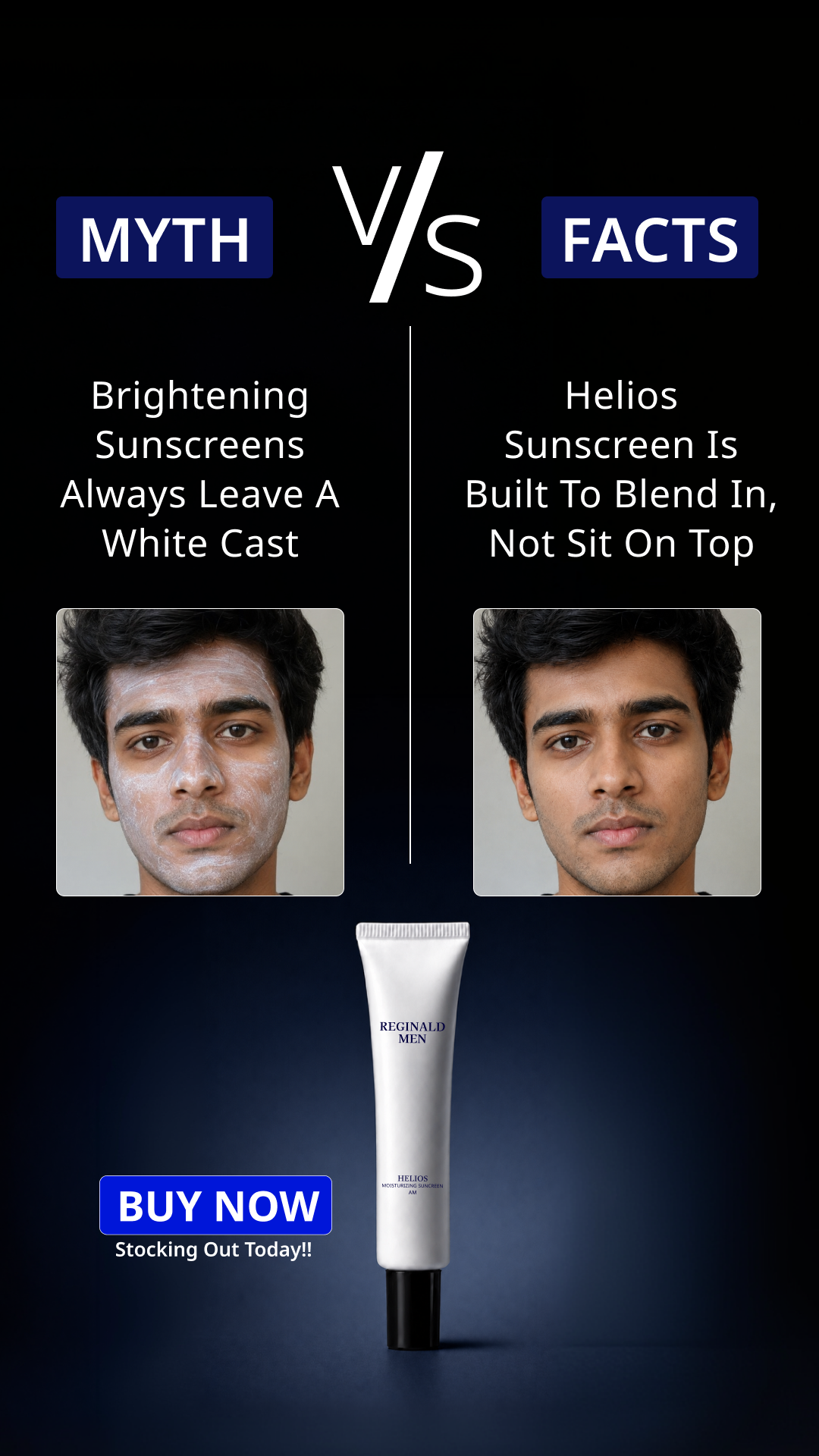 Reginald Men Facebook ad