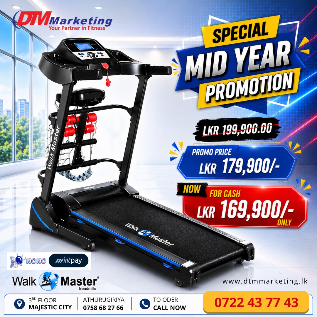 Walk Master Facebook ad: ඔබේ ප්රතිශක්තීකරණ පද්ධතිය වර්ධනයට සහ ශාරීරික යෝග්යතාවය…