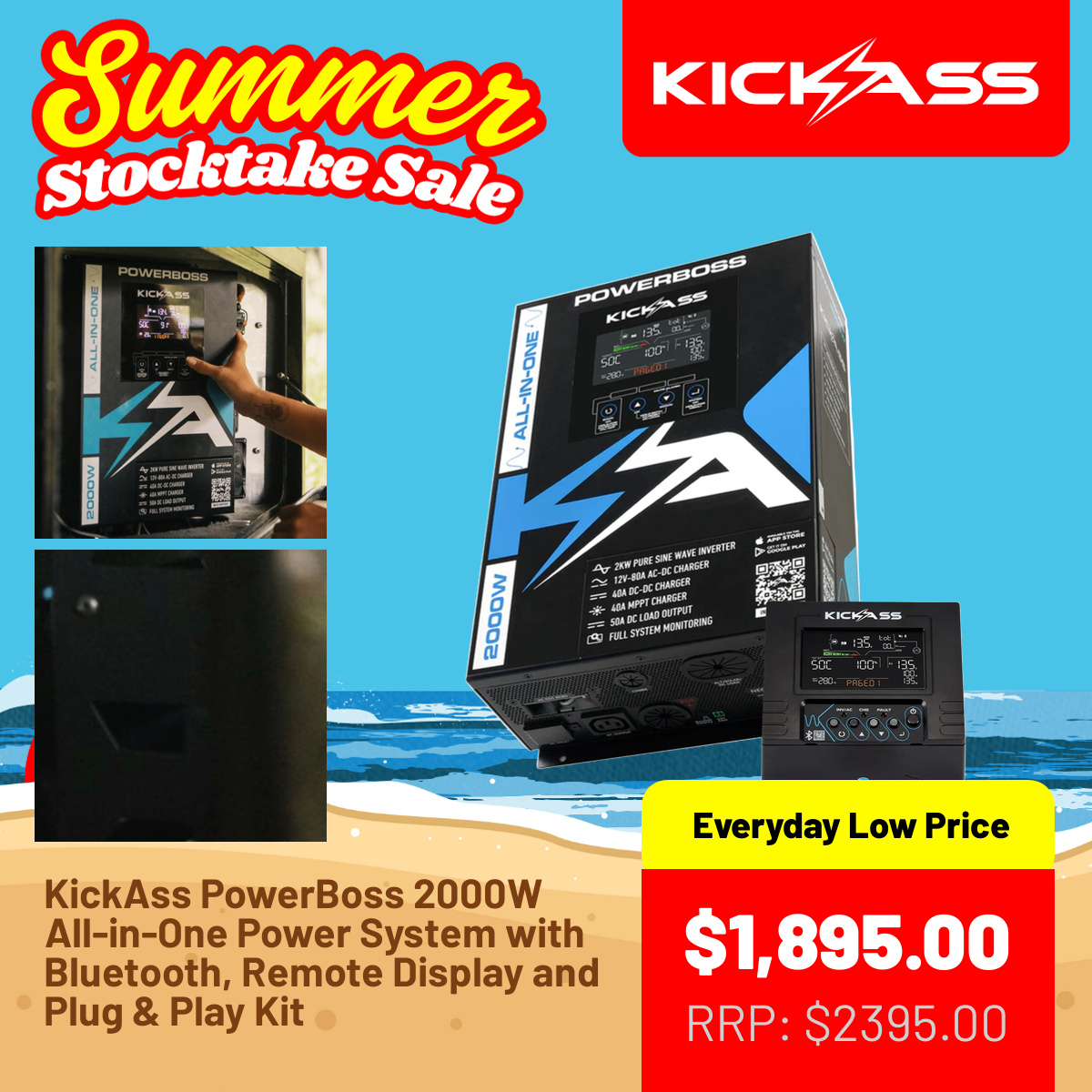 KickAss Products Facebook ad