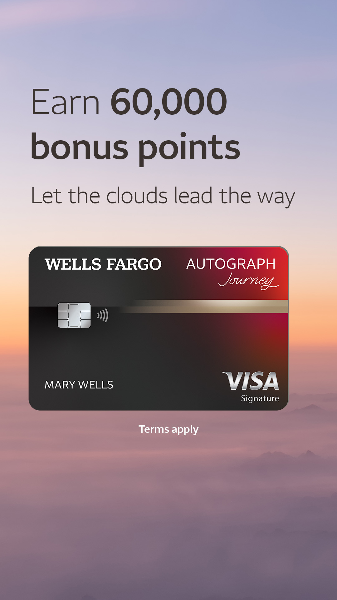 Wells Fargo Facebook ad