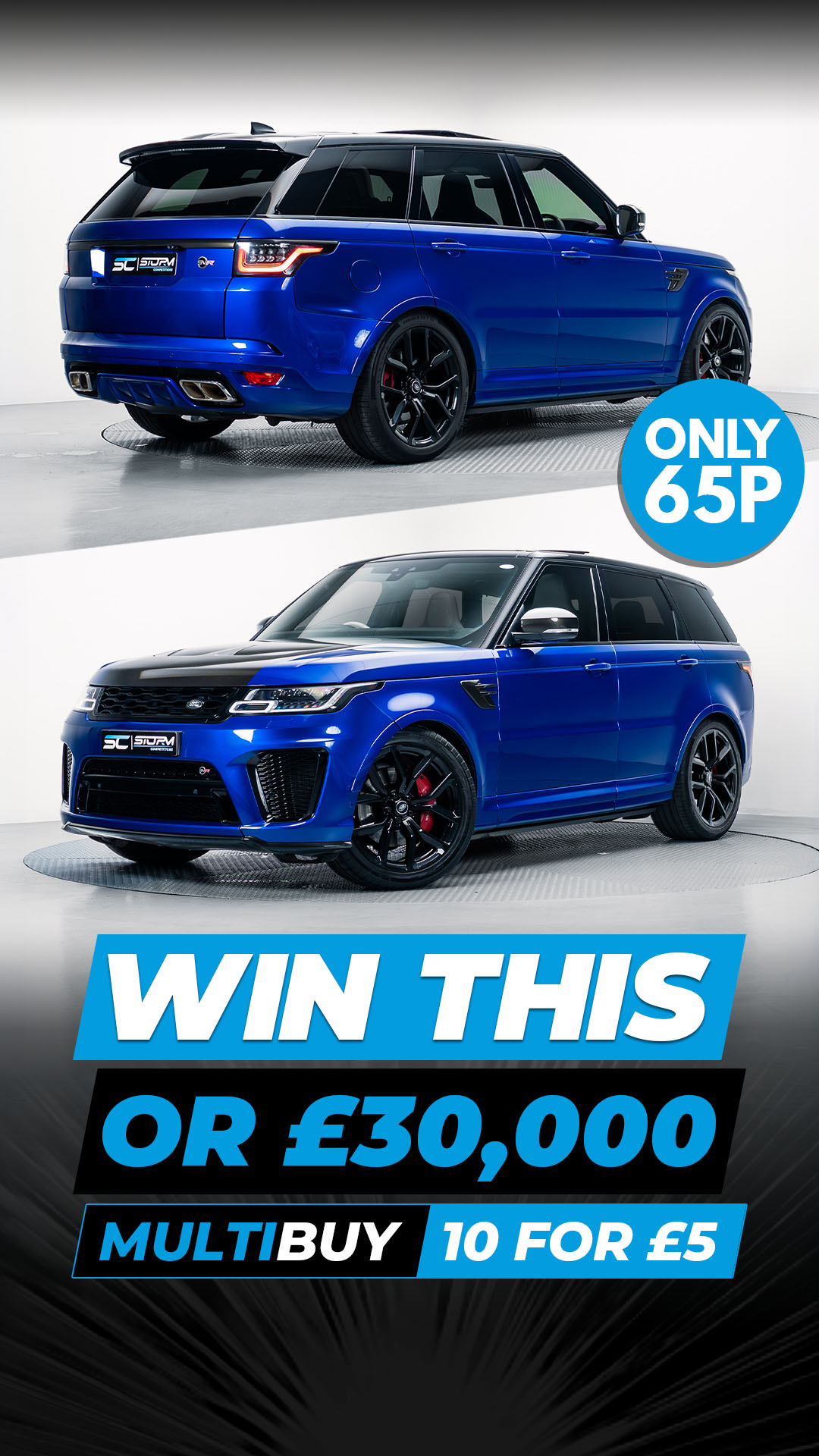 Storm Competitions Facebook ad