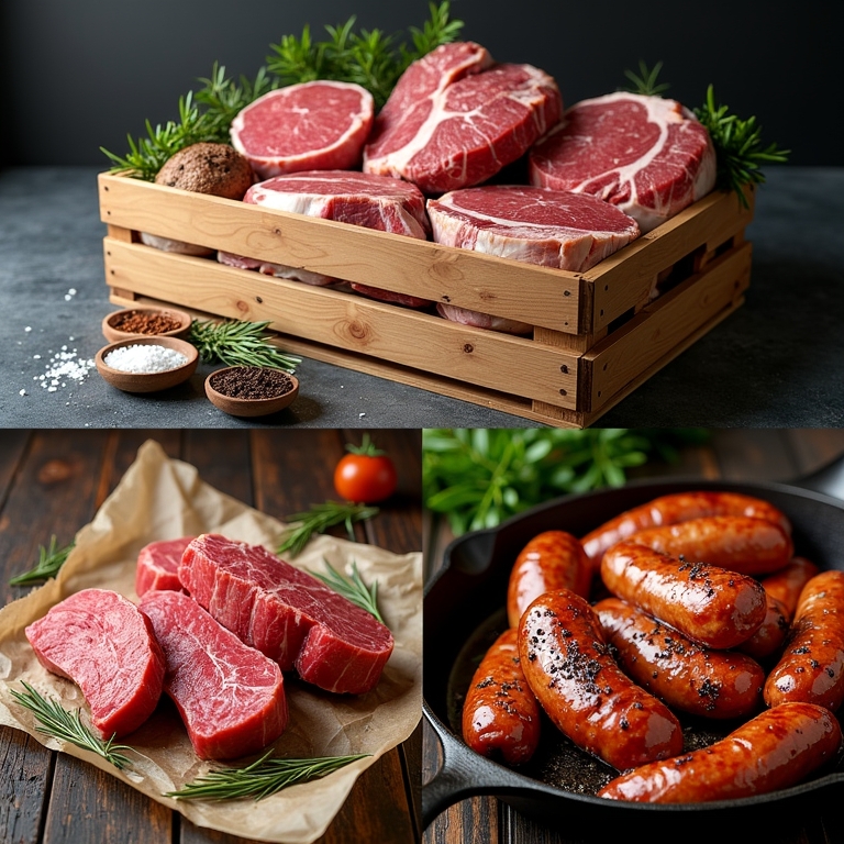 QuickSearches Advanced Facebook ad: Uncover The Magic Of Gourmet Meat Delivery Packs!