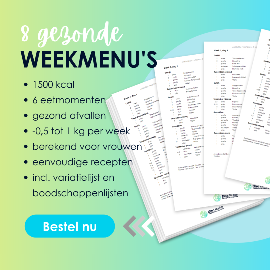 Elisa Ruiter voedingsadvies & begeleiding Facebook ad