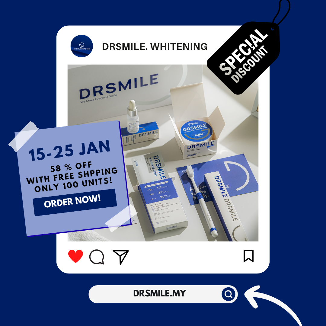 Dr Smile Whitening Solution Facebook ad