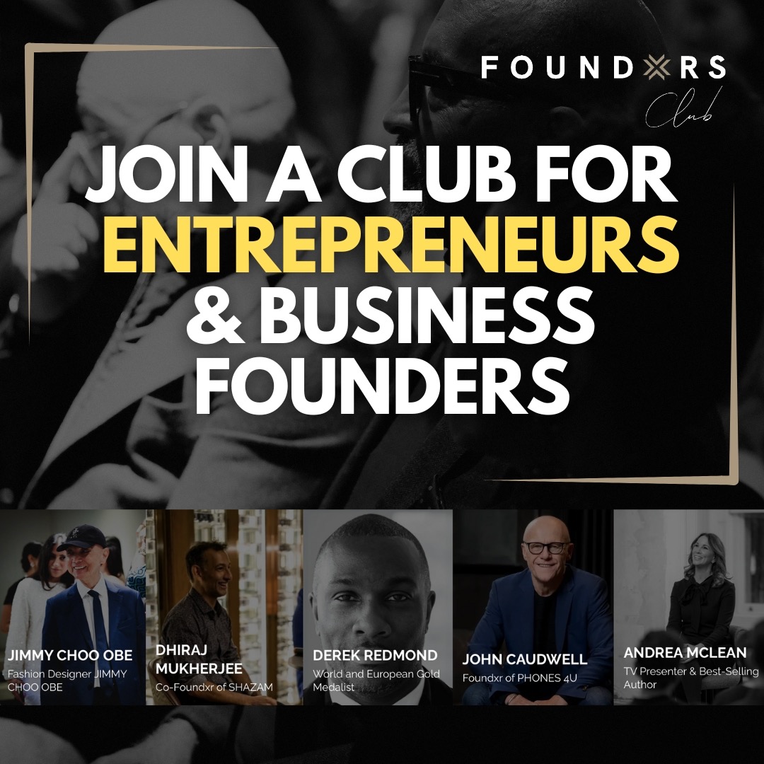 Foundxrs Club Facebook ad: Calling London-Based Business Founders!