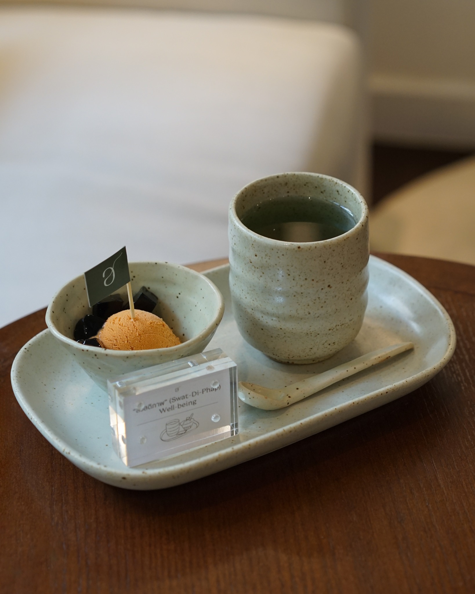 Once Upon A Thai Spa Facebook ad: Enjoy a calming tea blend of Butterfly Pea…