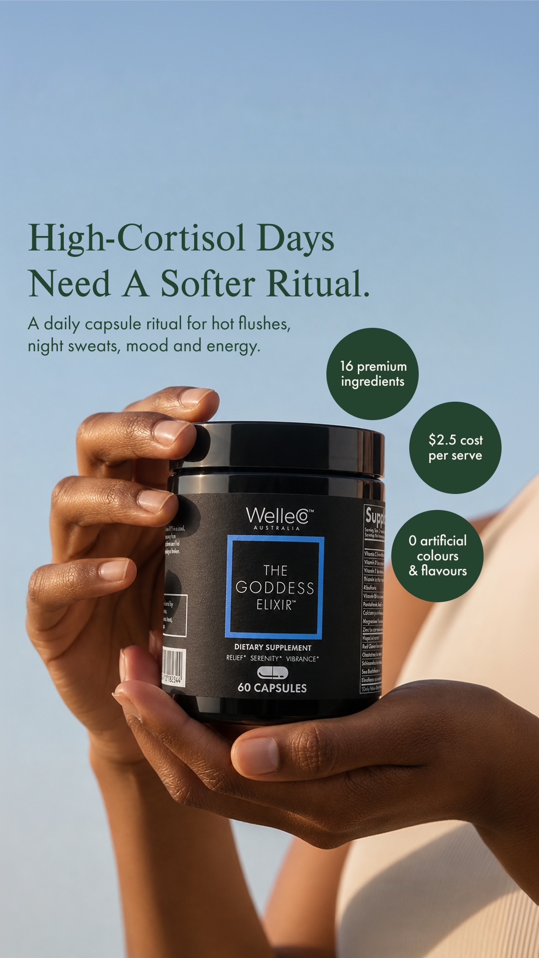 WelleCo Facebook ad