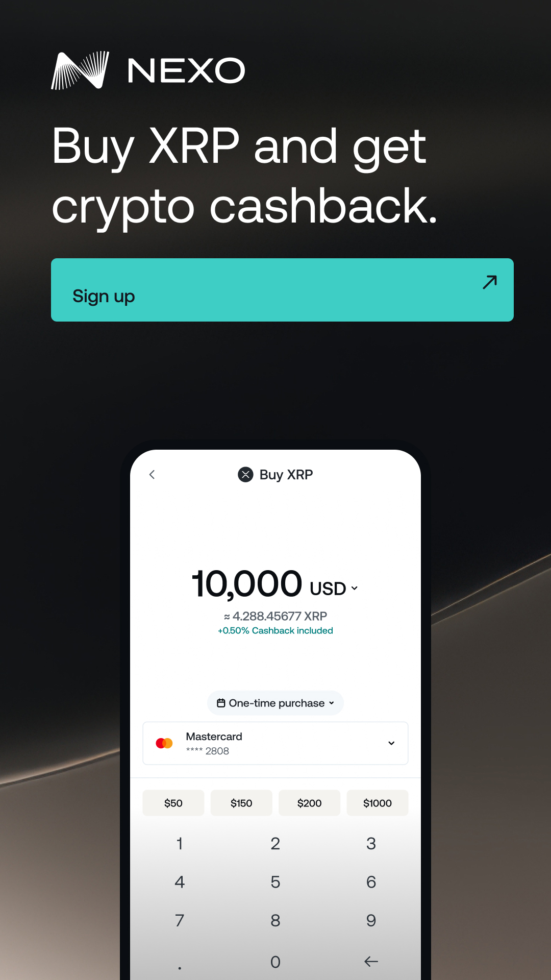 Nexo Facebook ad
