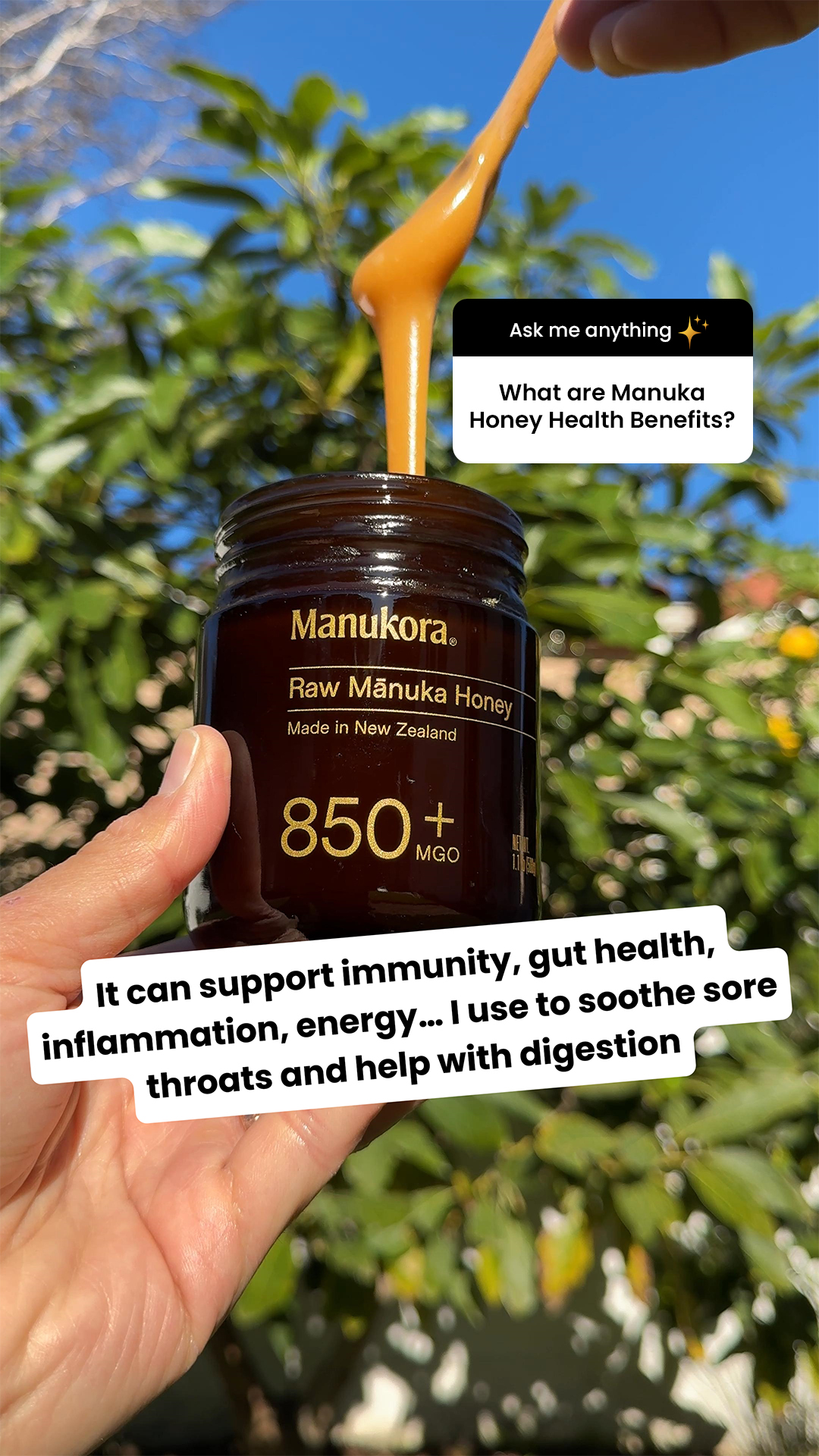 Manukora Facebook ad