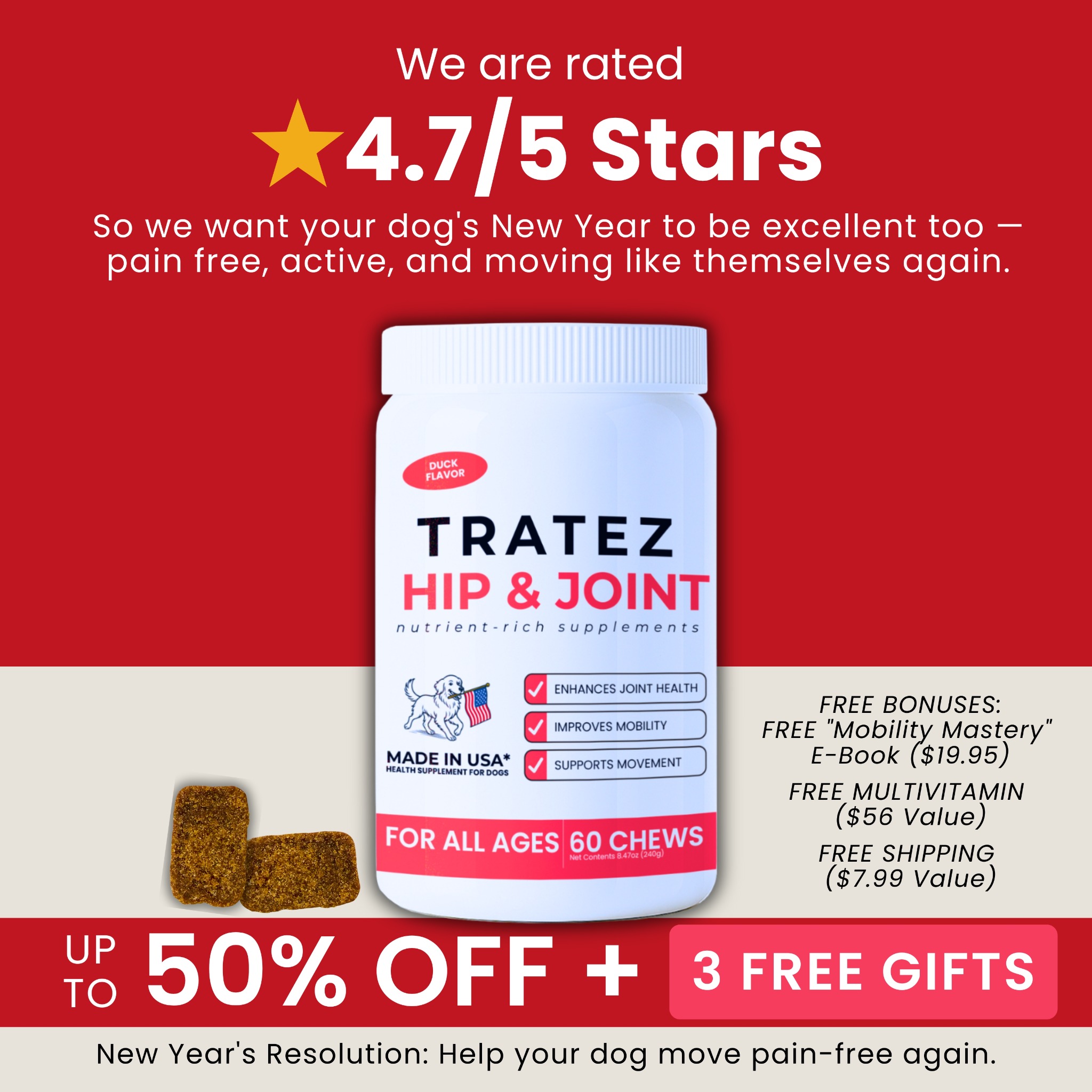 Tratez Facebook ad