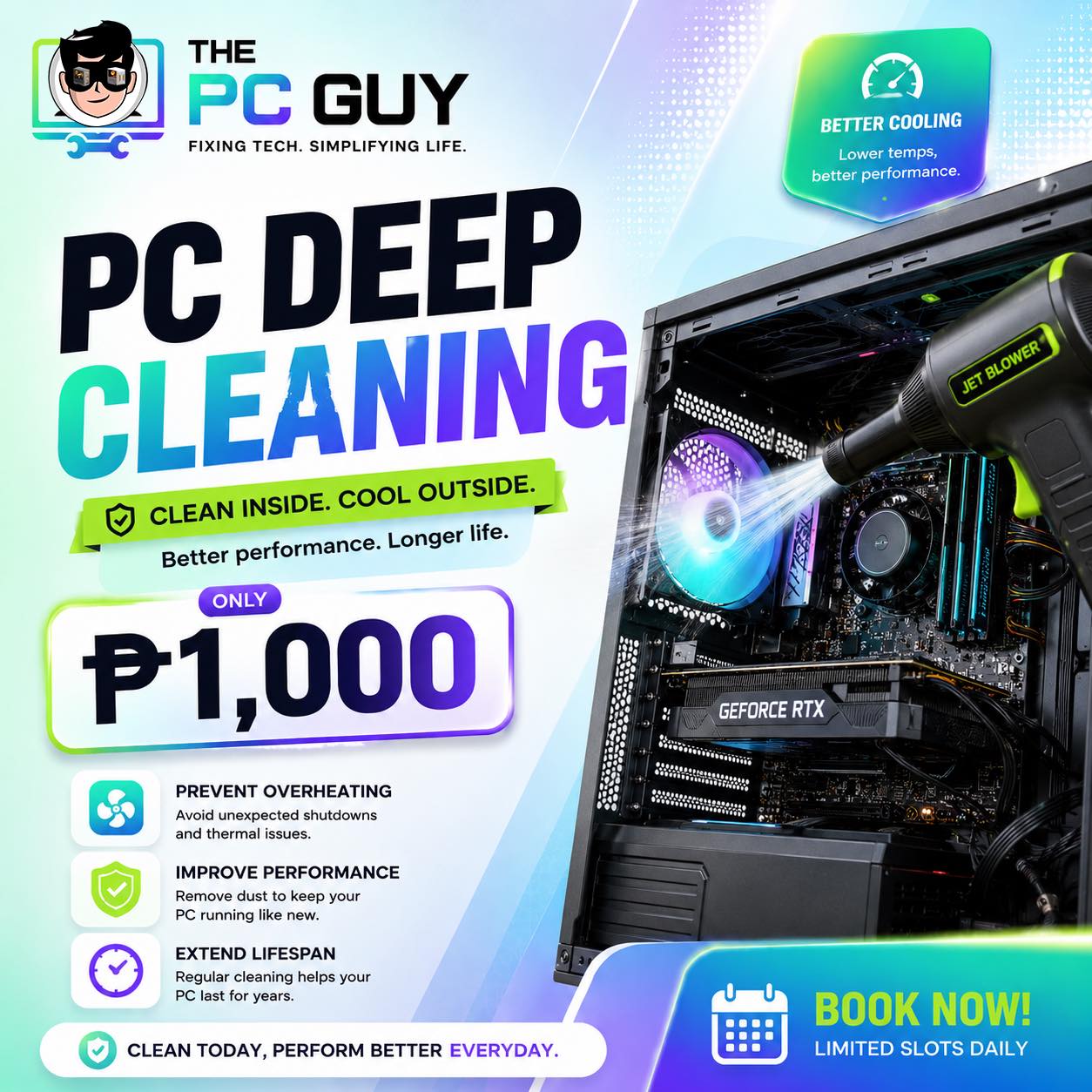 The PC Guy Facebook ad