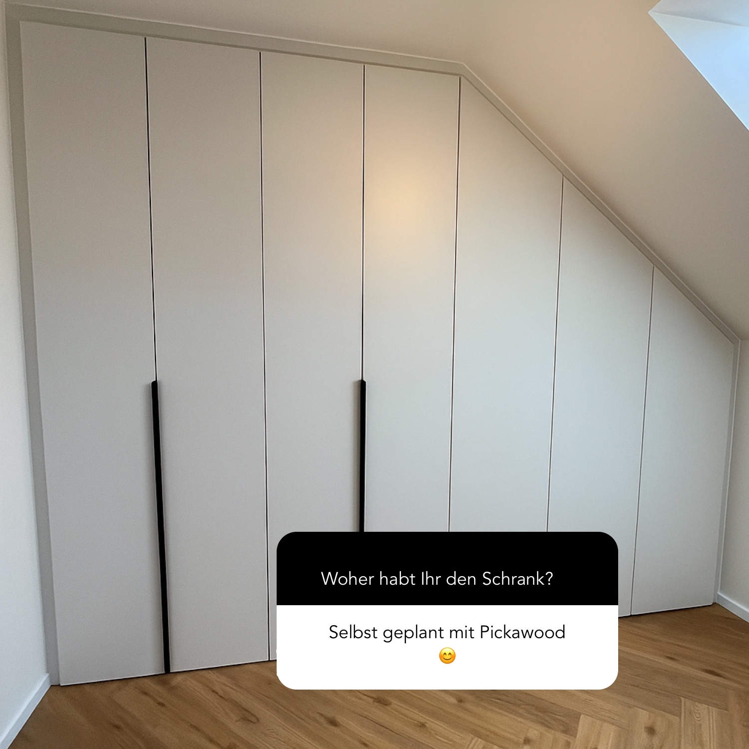 Pickawood Facebook ad: Möbel selbst planen