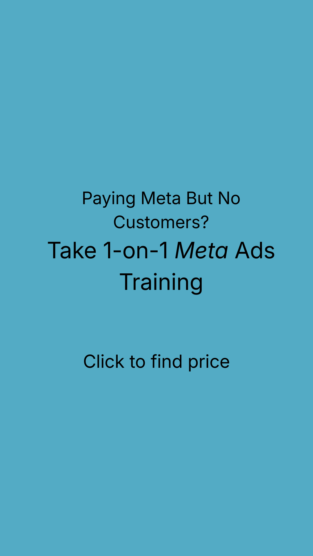 Meta Ads Expert Facebook ad: Meta Ads with Nalin Khera