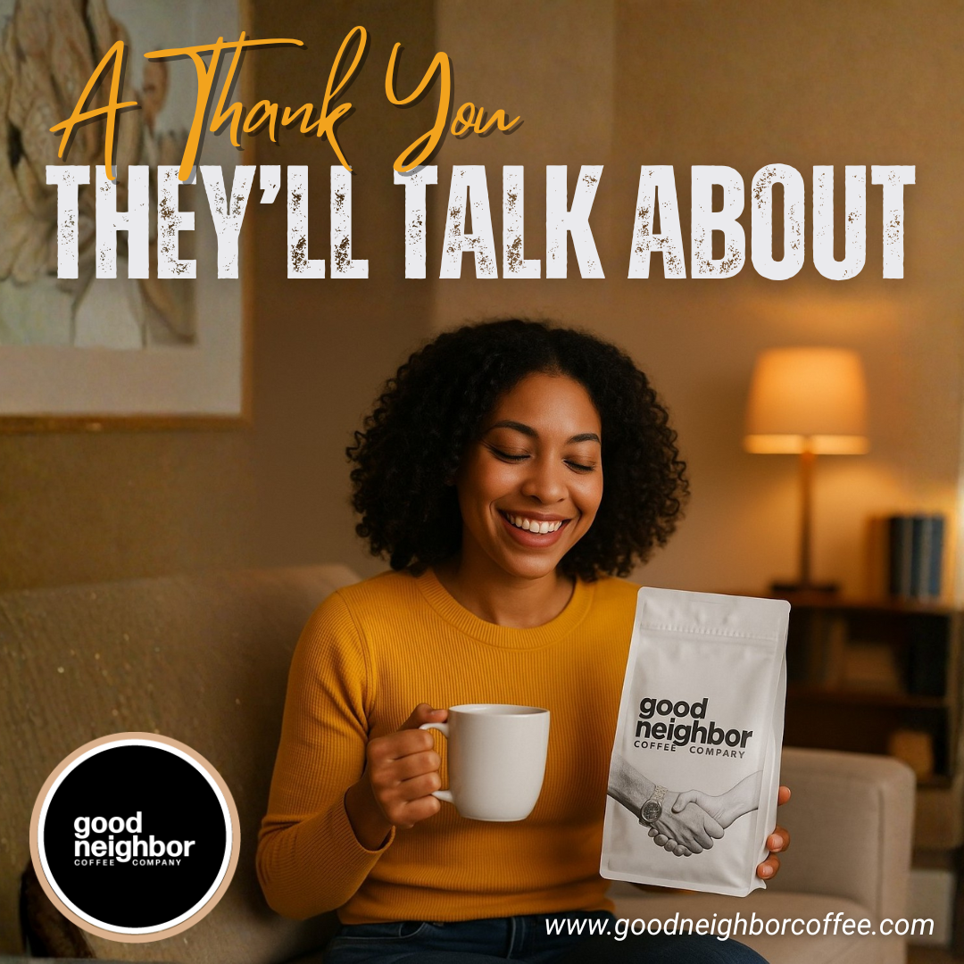 Good Neighbor Coffee Company Facebook ad