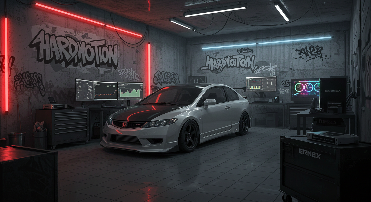 HARDMotion Facebook ad: 06-11 Honda Civic Si & Base Model Performance Parts