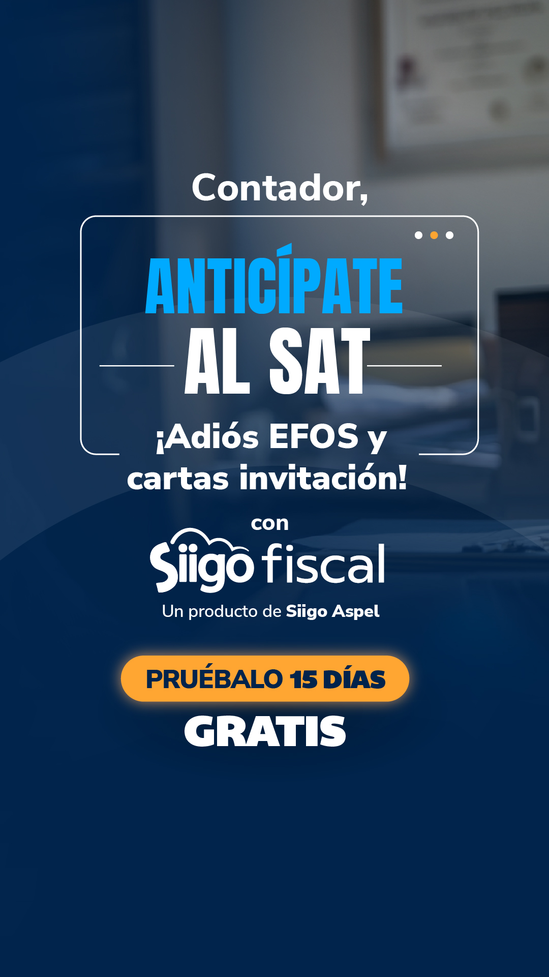 Siigo Aspel Facebook ad: Ideal para contadores y despachos contables