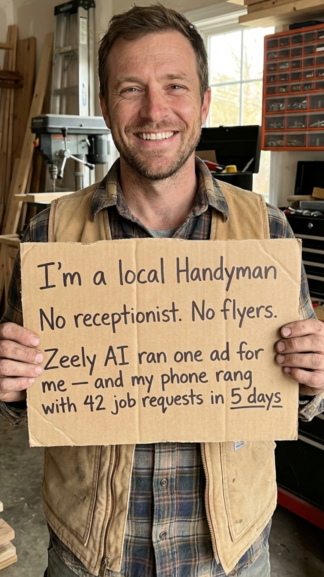 Zeely Facebook ad