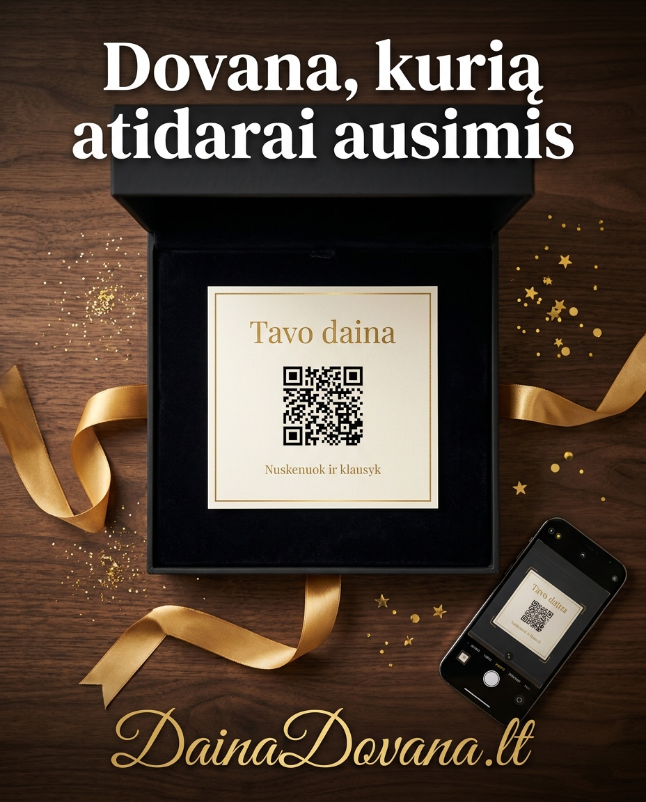 DainaDovana Facebook ad: DainaDovana.lt - Personalizuotos dainos ypatingoms progoms