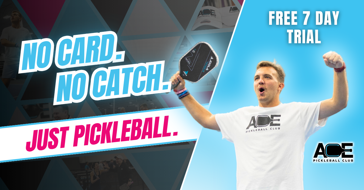 Ace Pickleball Club Facebook ad